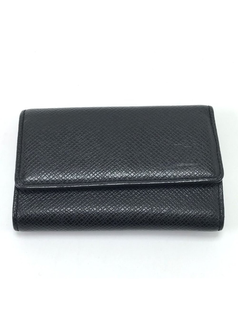 Louis Vuitton Key Case Taiga Multicles 6 Black Key Holder